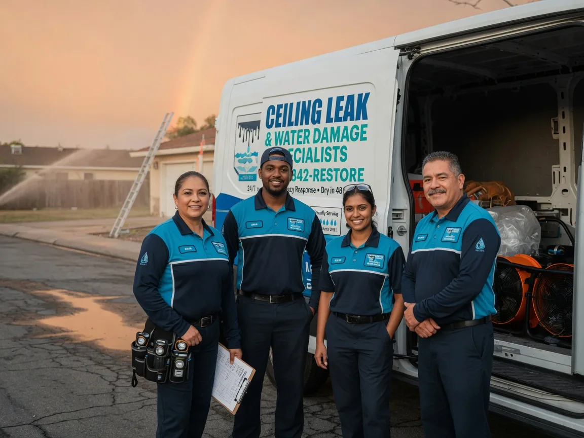Ceiling Leak Cleanup company in Marathon, TX