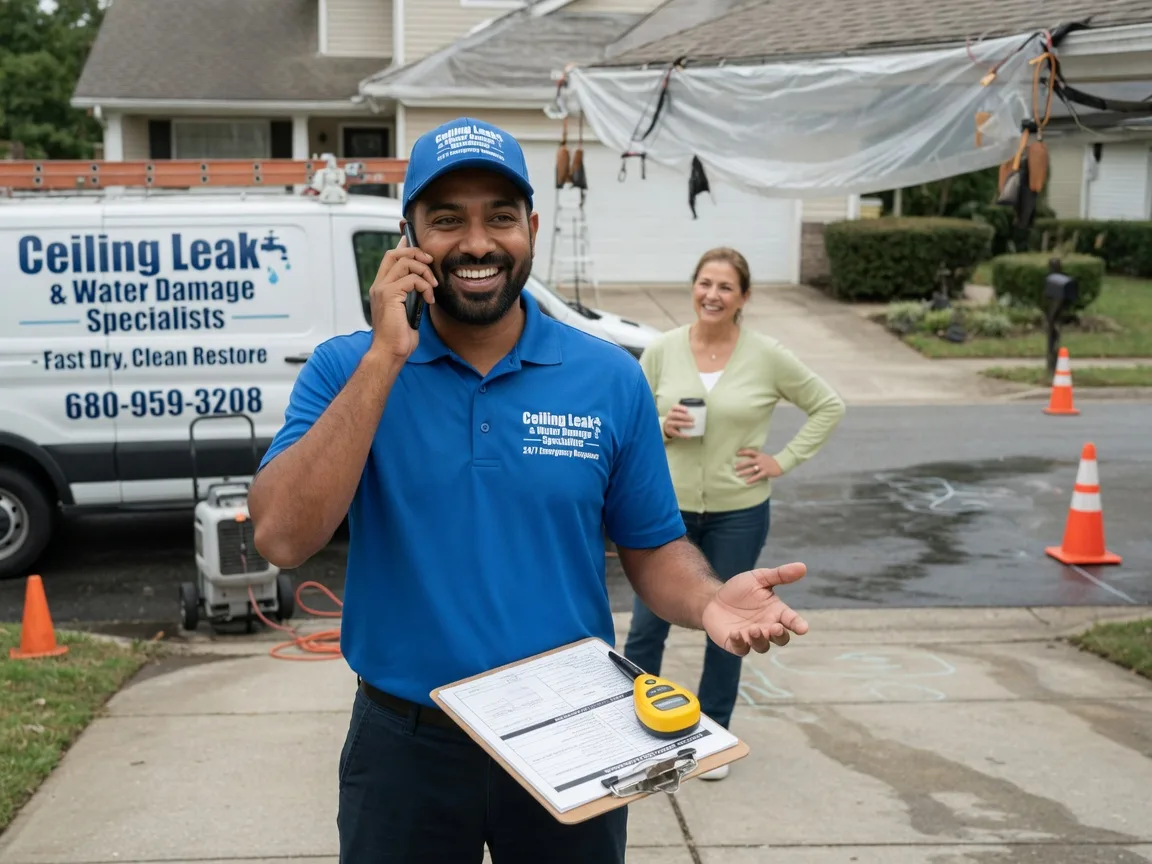 Ceiling Leak Cleanup Marathon, TX FAQs